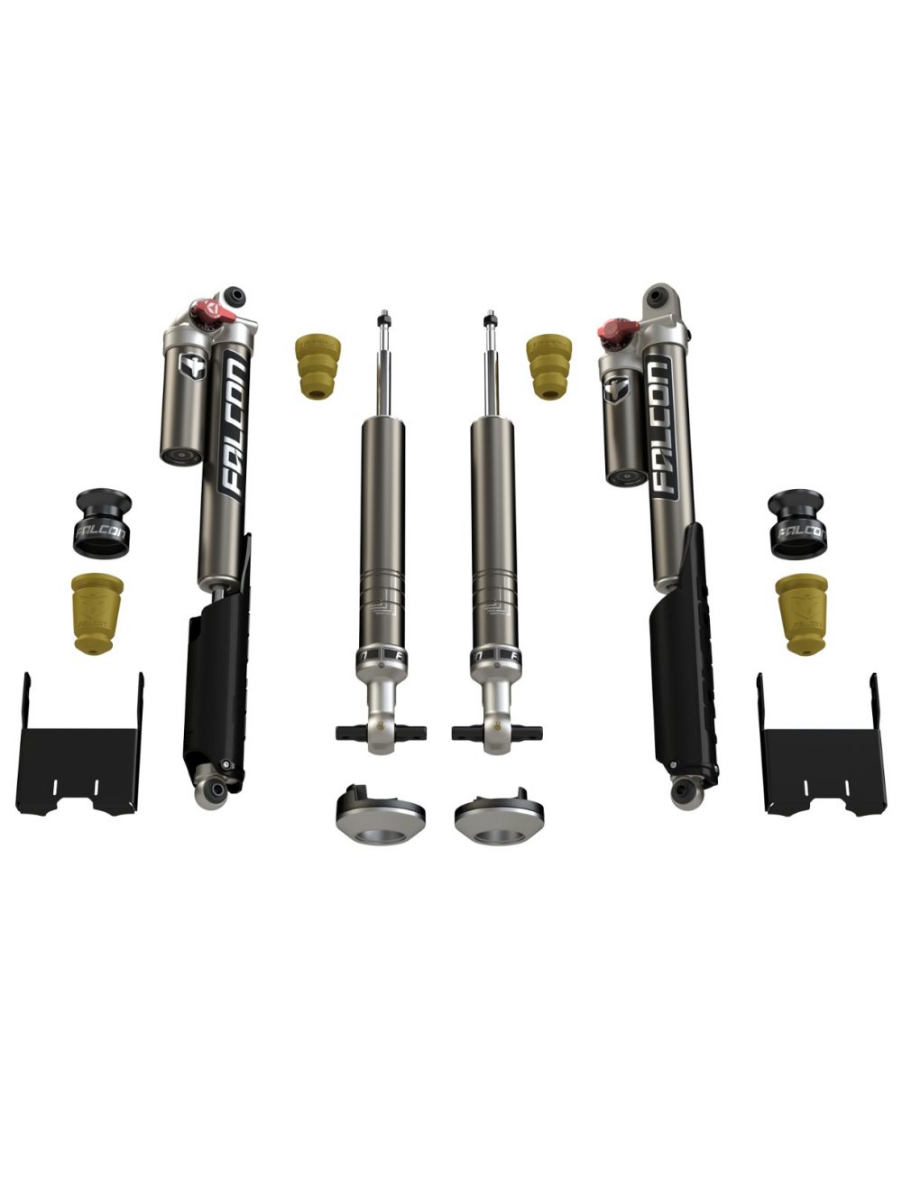 TeraFlex 1251000 2.5 Lift Kit (JK 4 Door with All (4) 2.5 Shock)